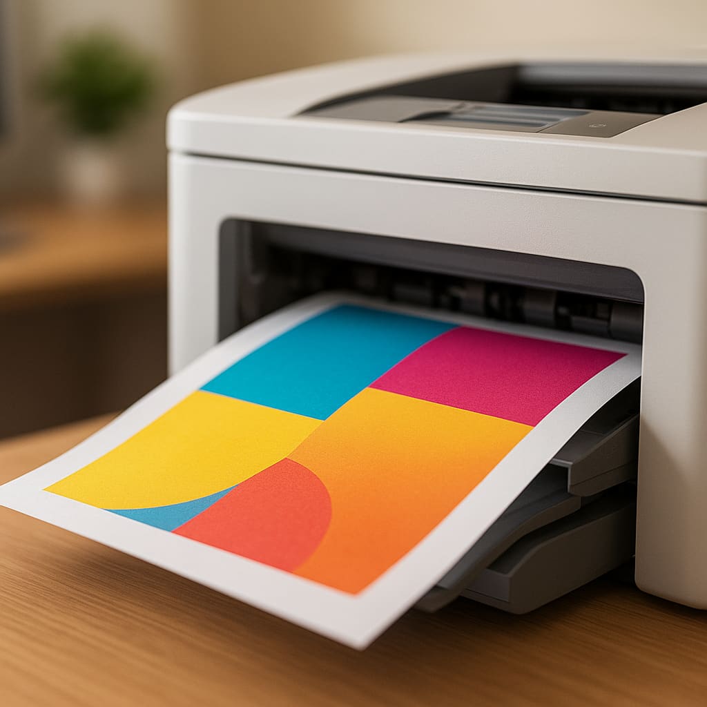 Színes dokumentum nyomtatás